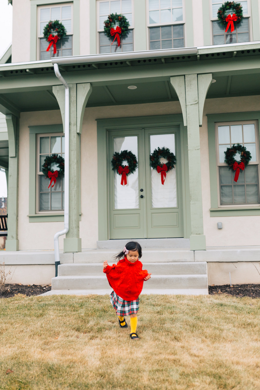 Little Girls Holiday Outfit by Utah fashion blogger Sandy A La Mode