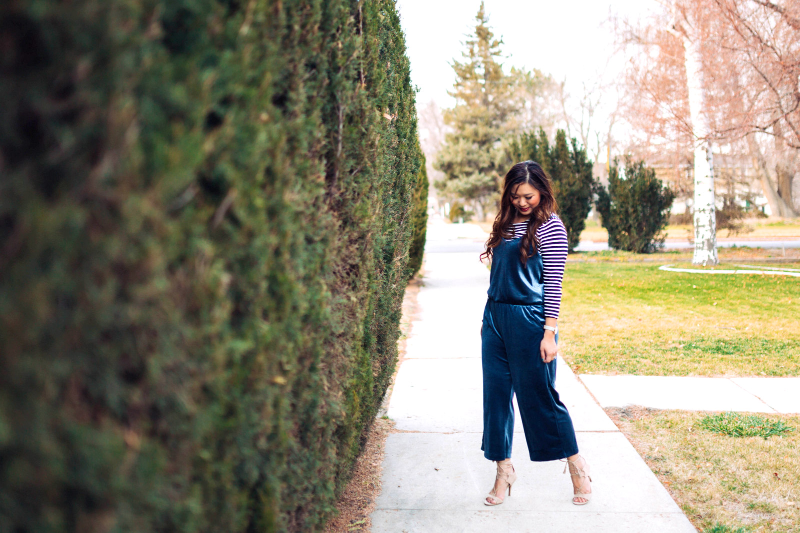 Mommy and Me Outfits: Velvet For The Holidays by Utah style blogger Sandy A La Mode