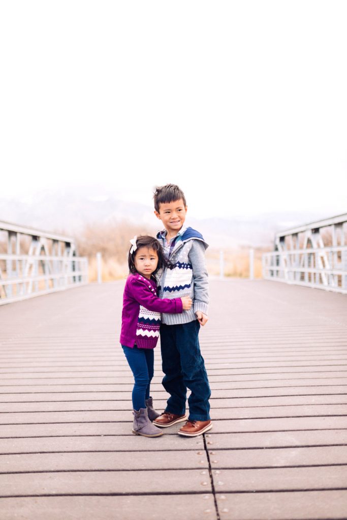 Fair Isle Sweater for Kids by Utah style blogger Sandy A La Mode