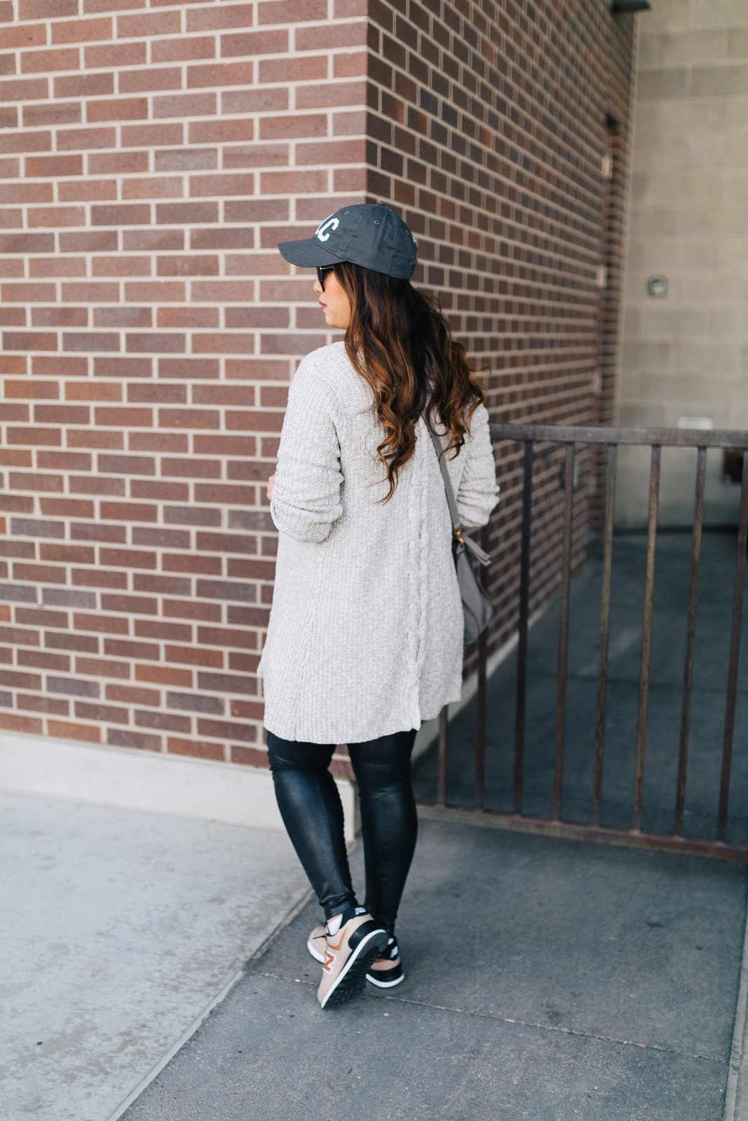 2 Ways To Style A Grey Long Cardigan by popular Utah fashion blogger Sandy A La Mode