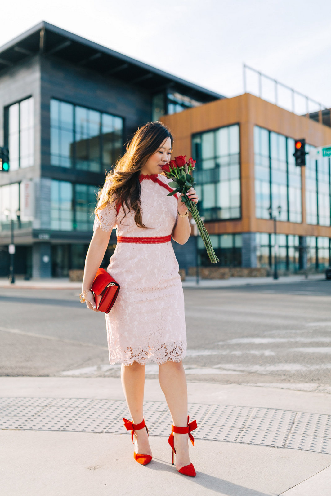 3 Casual to Dressy Valentines Day Outfits by popular Utah fashion blogger Sandy A La Mode