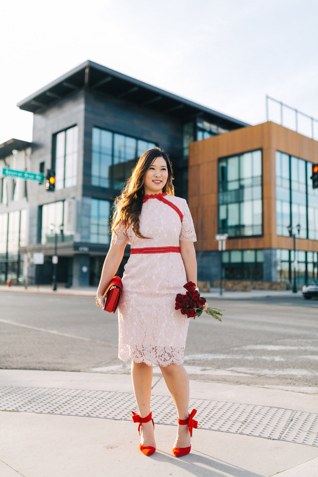 3 Casual to Dressy Valentines Day Outfits by popular Utah fashion blogger Sandy A La Mode