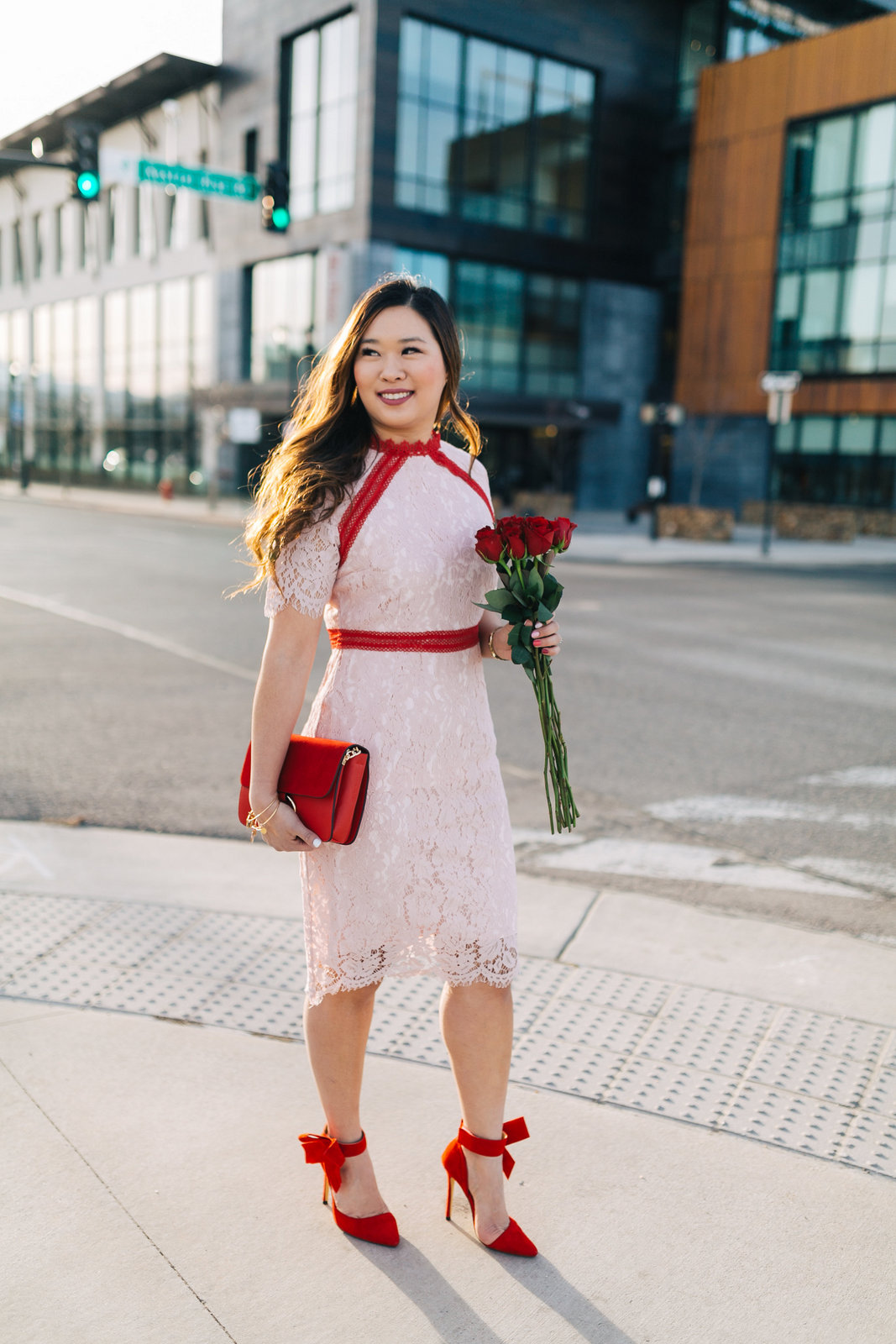 3 Casual to Dressy Valentines Day Outfits by popular Utah fashion blogger Sandy A La Mode