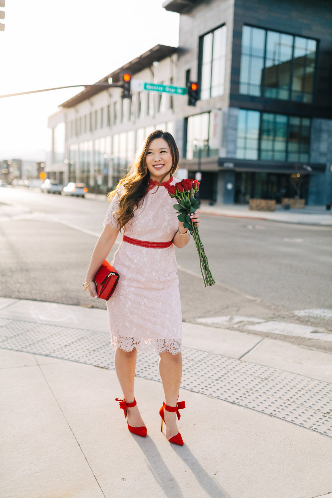 3 Casual to Dressy Valentines Day Outfits by popular Utah fashion blogger Sandy A La Mode