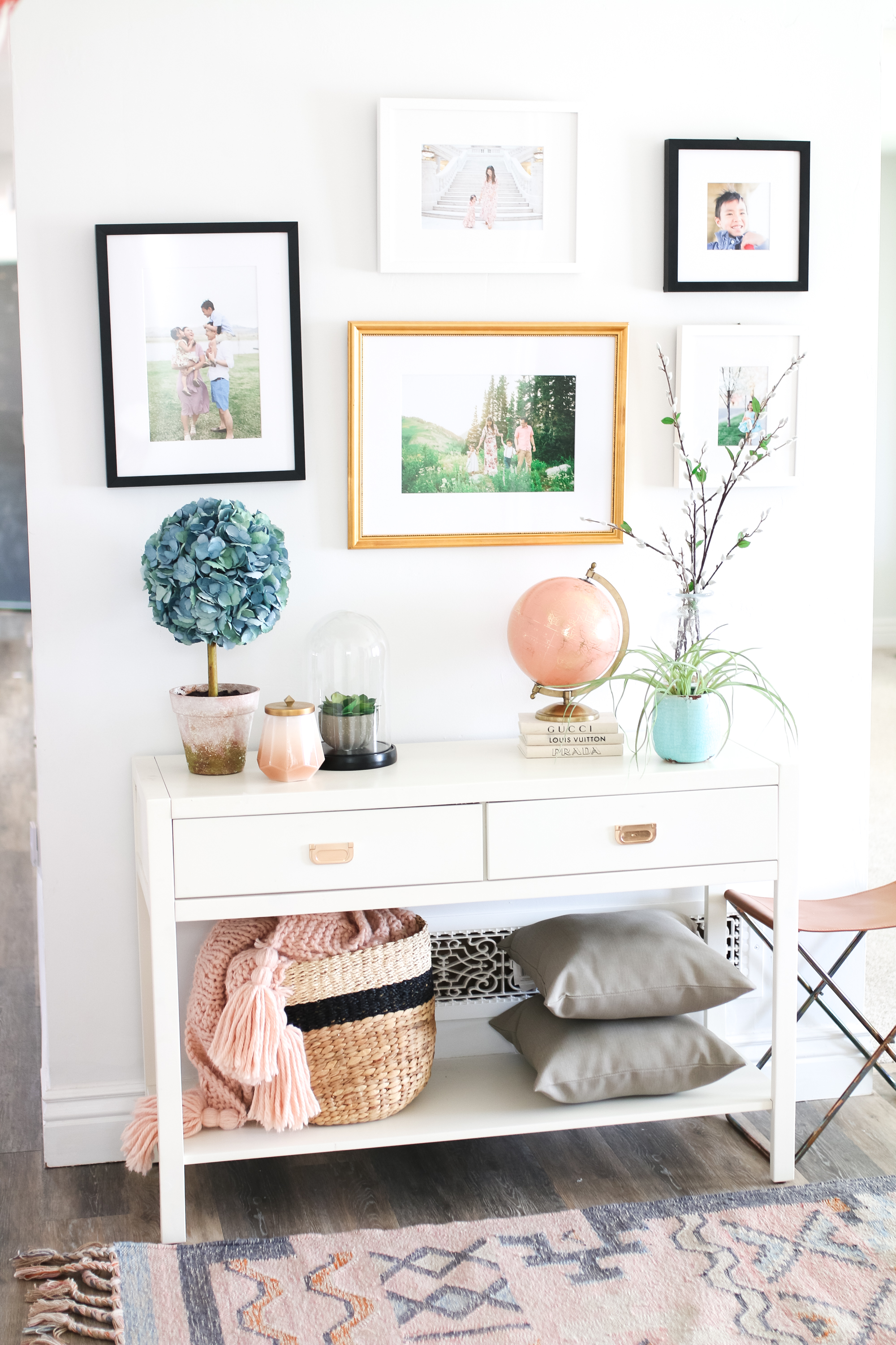 Easy Spring Entryway Ideas Sandy A La Mode