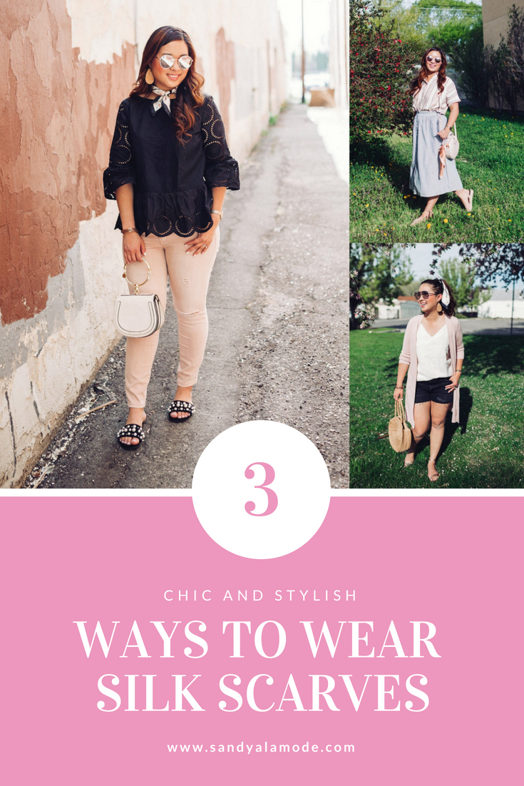 Simply Chic  Fashion, How to wear a scarf, How to wear scarves