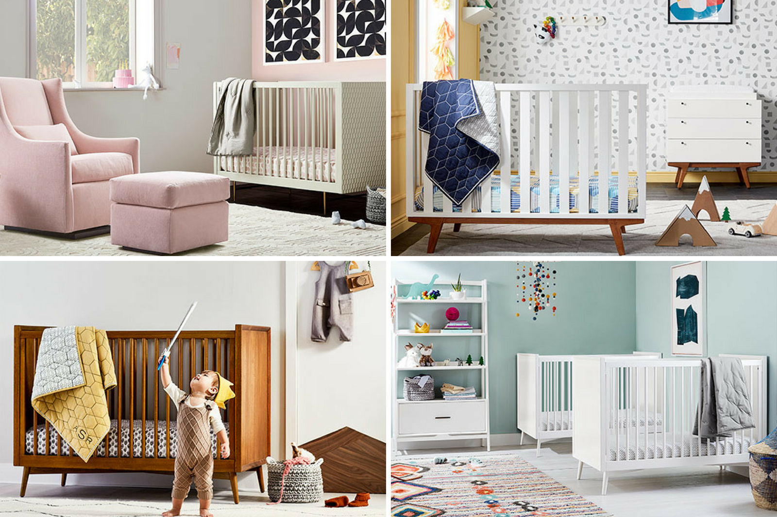 This West Elm x Pottery Barn Kids Collection Is Nursery Perfection