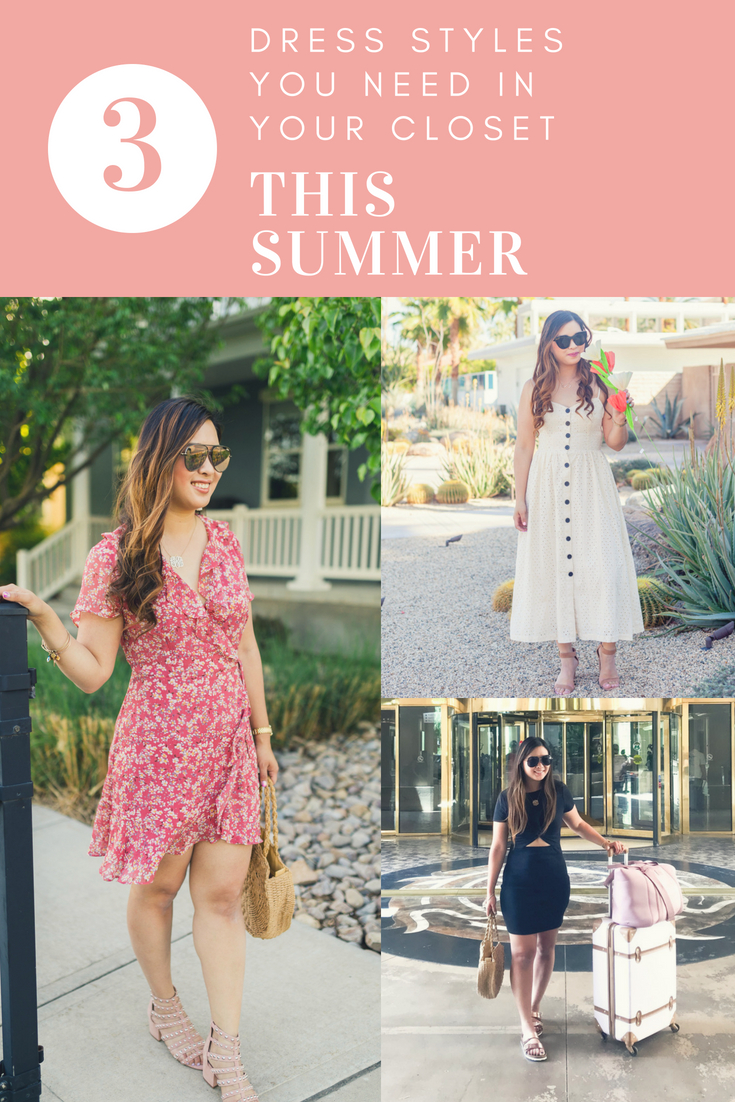 3 Dress Styles You Need In Your Closet This Summer