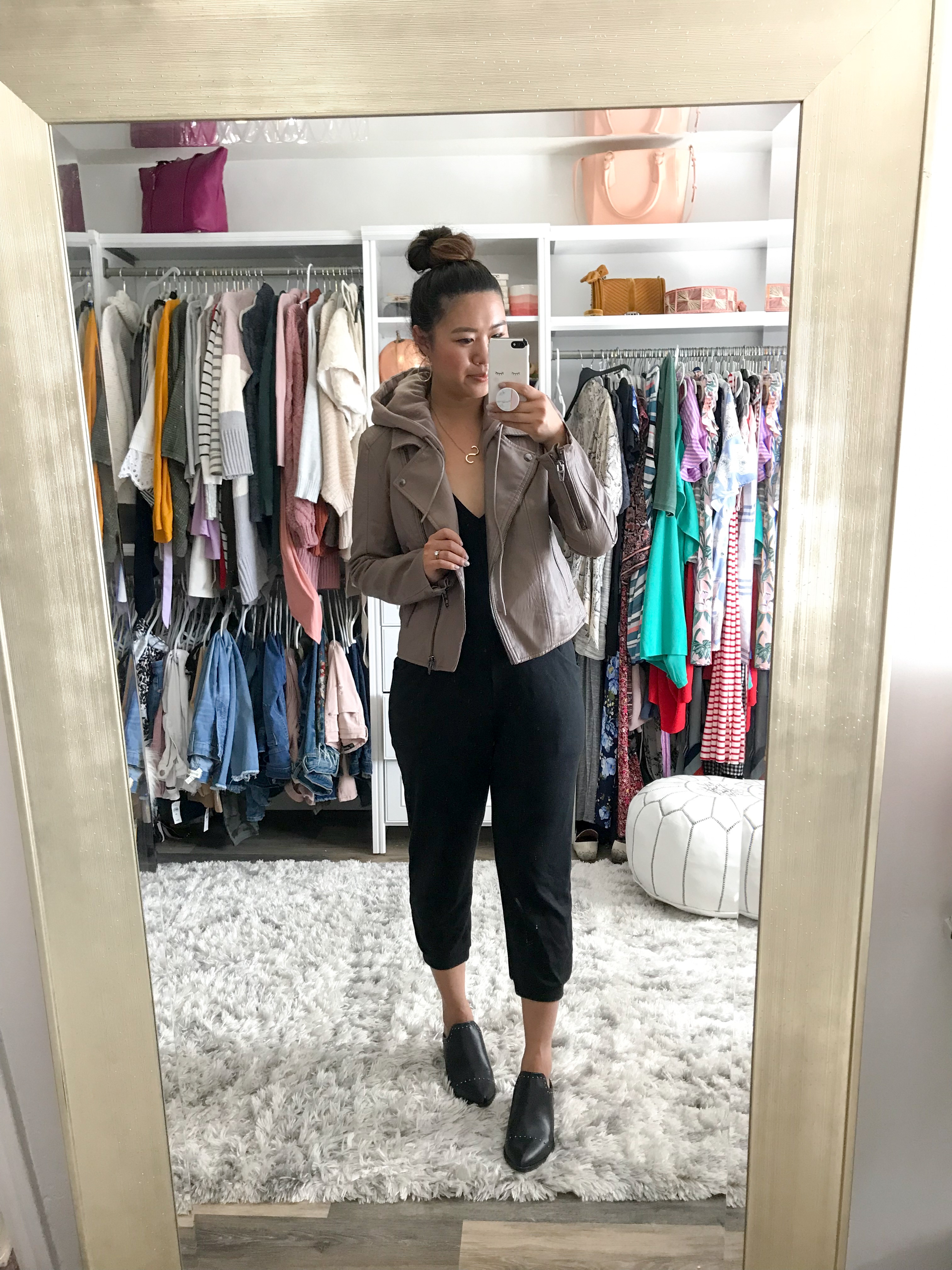 t shirt under jumpsuit