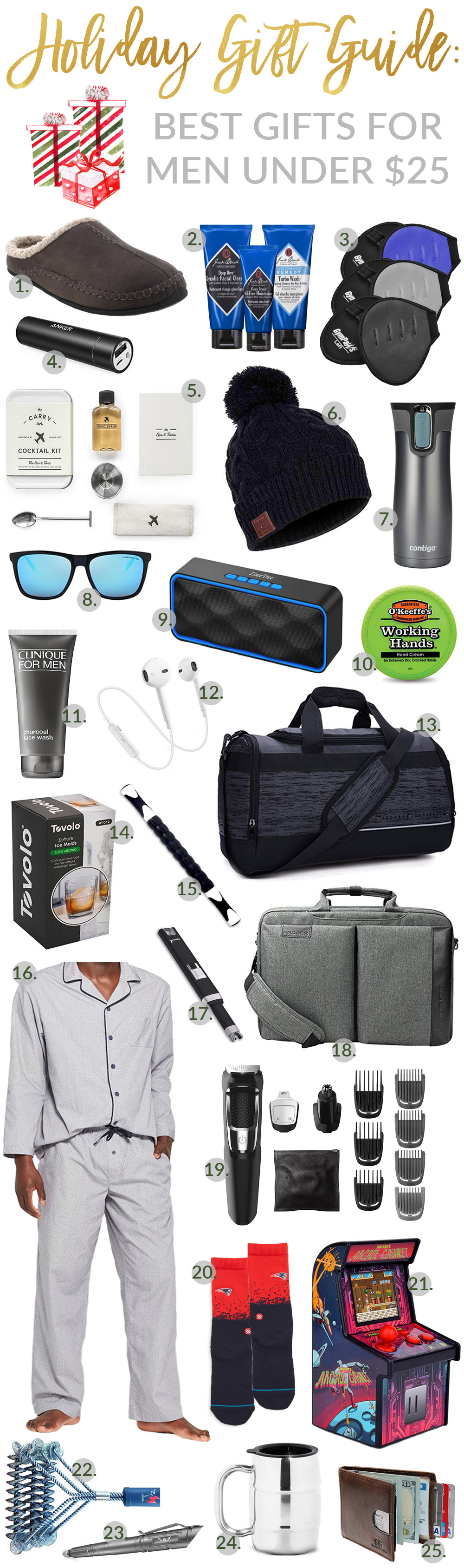 25+ Gifts for Him Under $25