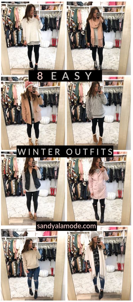 8 Easy Winter Outfit Ideas | SandyALaMode