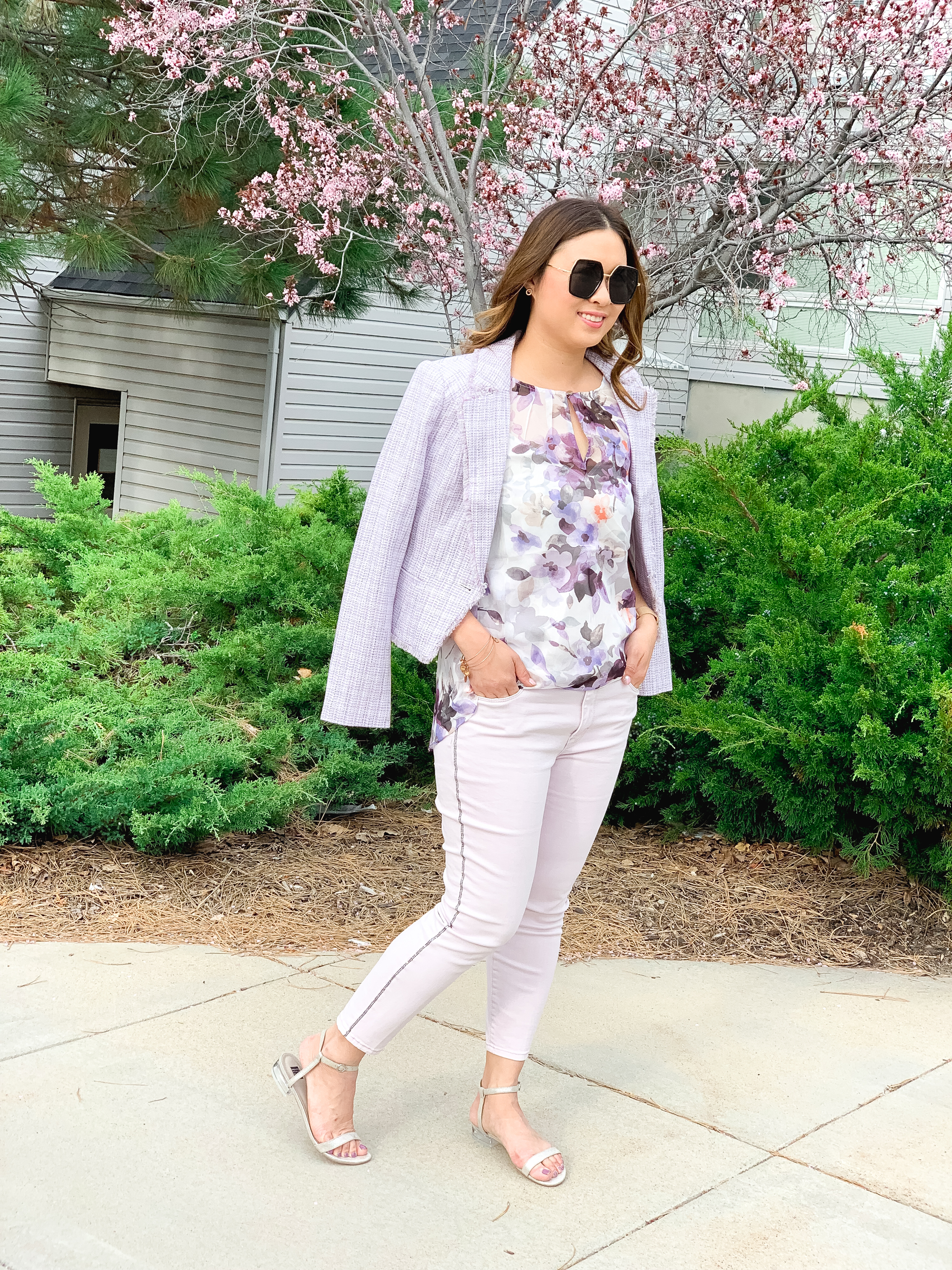 Business Casual Summer Outfit with White House Black Market