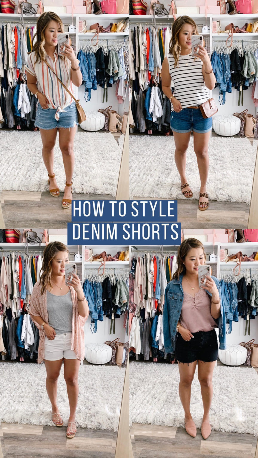 My Favorite Denim Shorts For Summer + How To Style Them | SandyALaMode