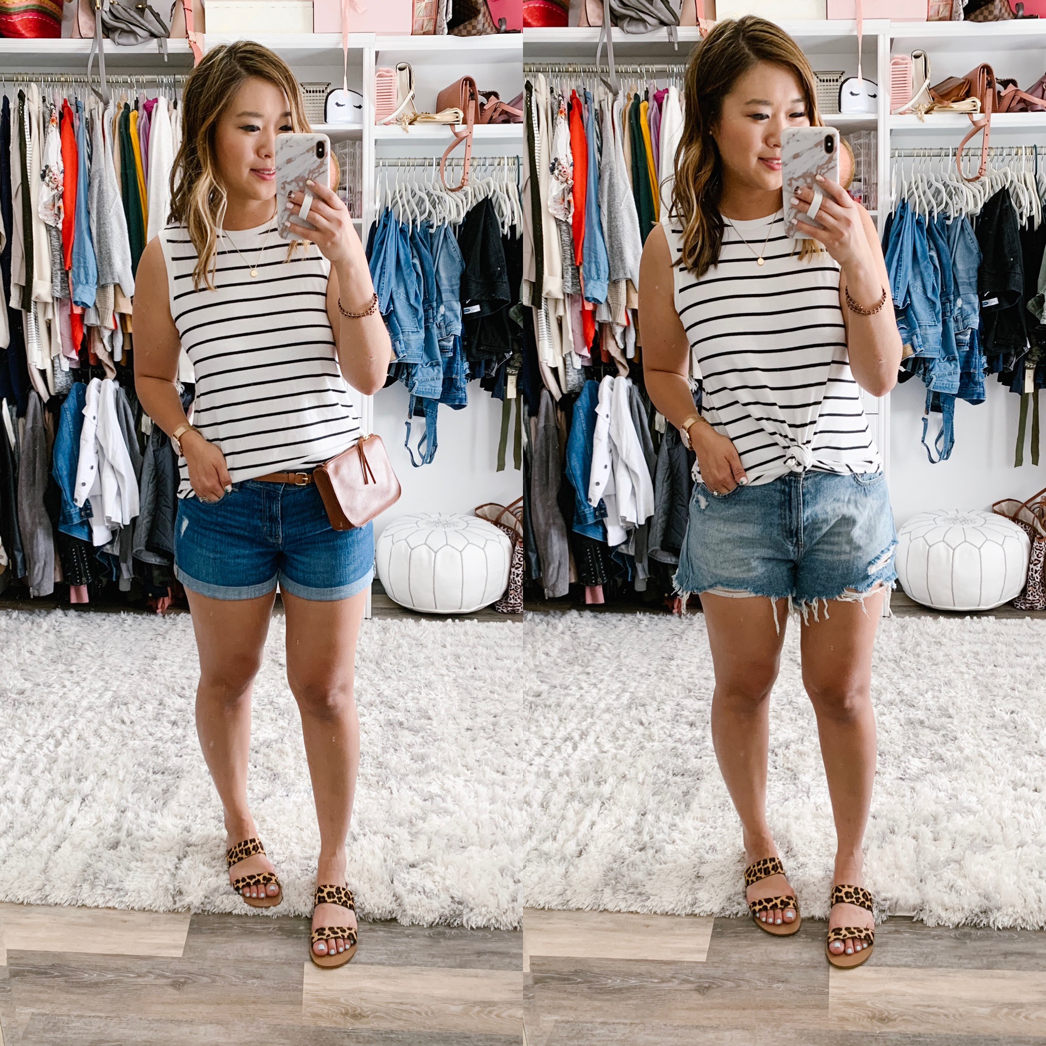 Here's How to Style Denim Shorts Like a Parisian