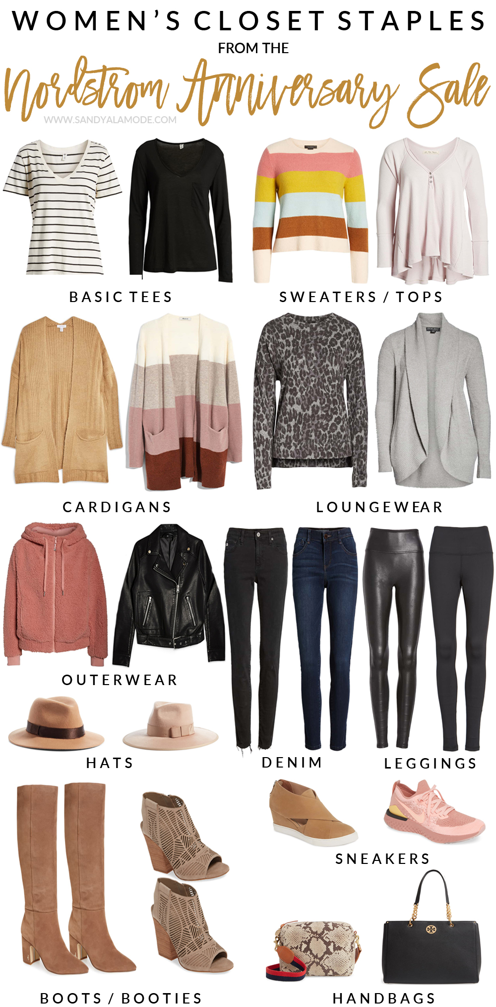 Women's Closet Staples From The Nordstrom Anniversary Sale