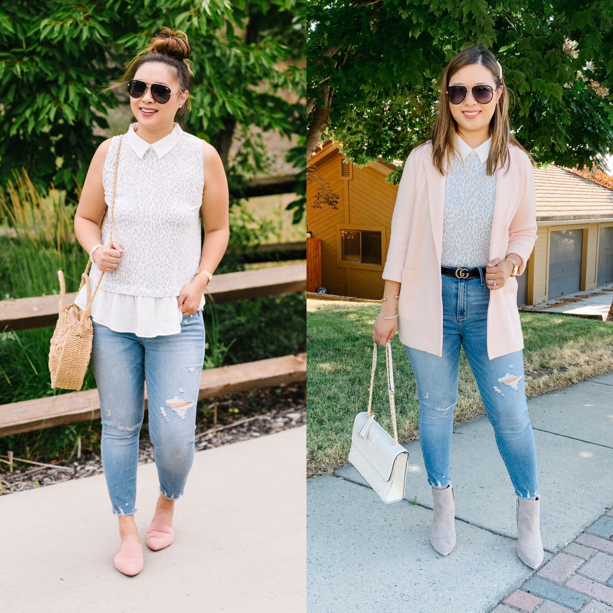 Affordable Workwear Outfit Inspiration - Summer To Fall Transitional ...