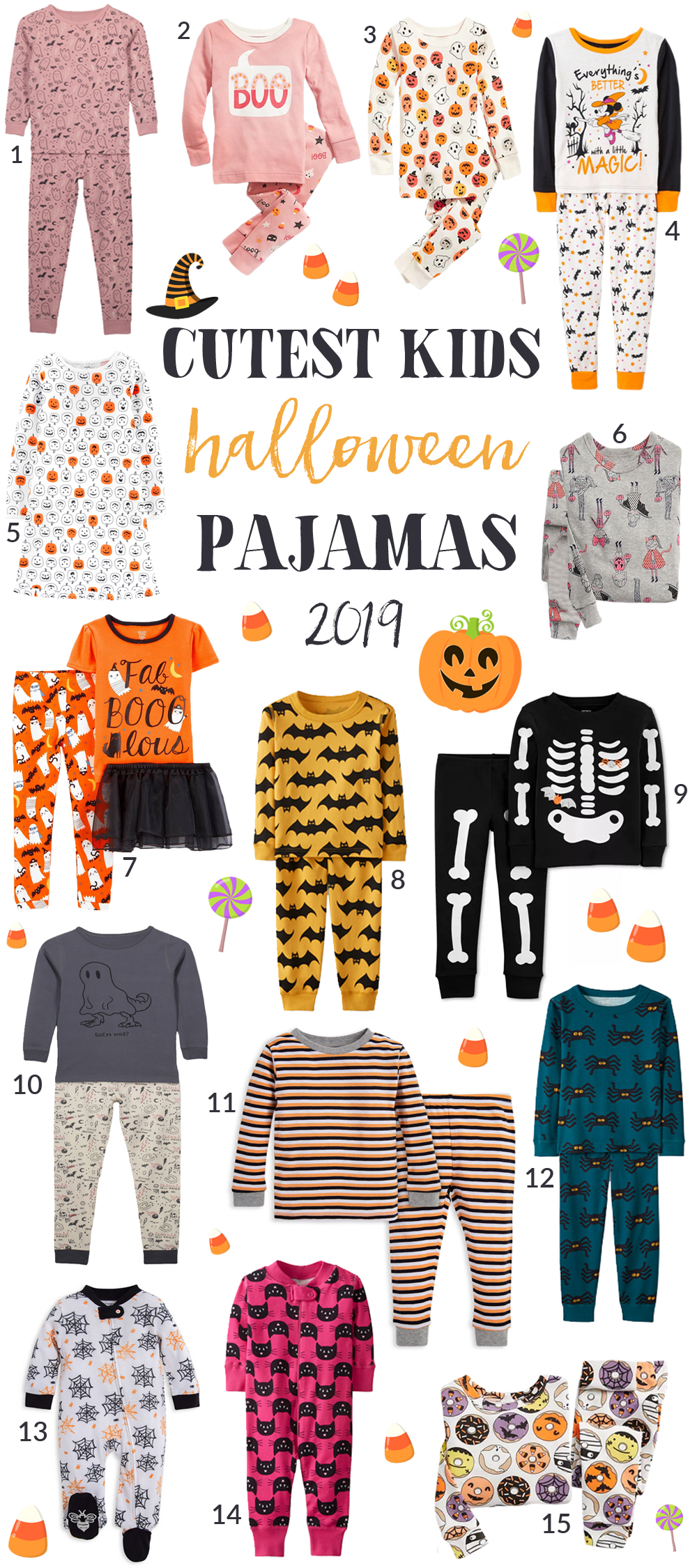 All Things Halloween For Babies/Kids – Pajama and Book Roundup!