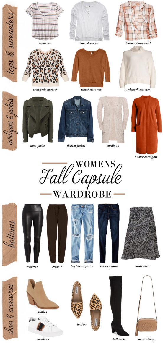 Women's Fall Capsule Wardrobe: 20 Pieces, 20+ Ways | SandyALaMode