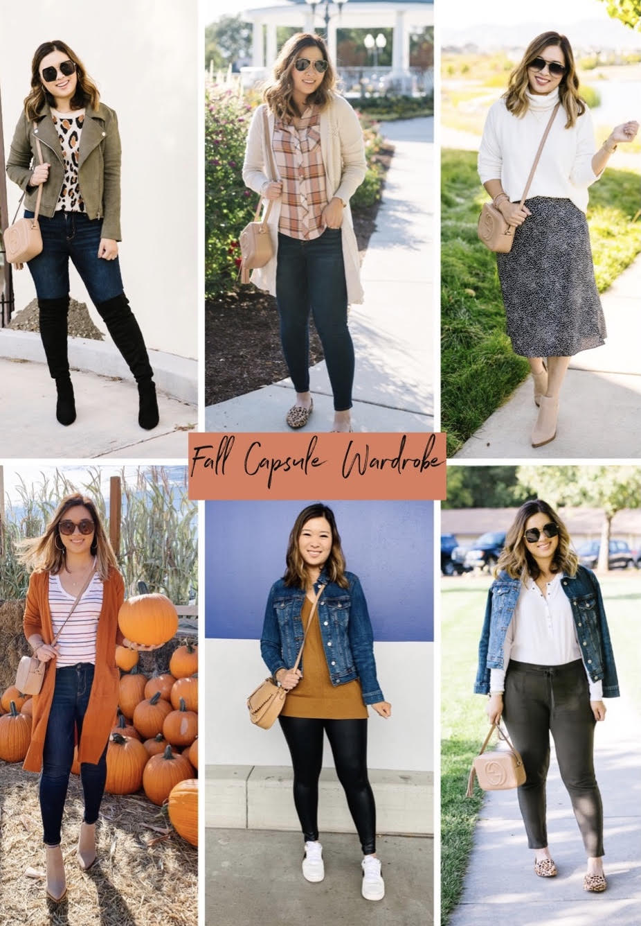 Women's Fall Capsule Wardrobe: 20 Pieces, 20+ Ways | SandyALaMode