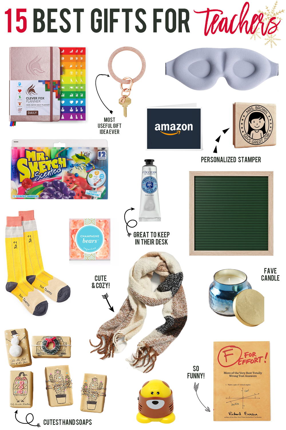 2019 Gift Guide  Gifts For Her Under $25 - Miss Crystal