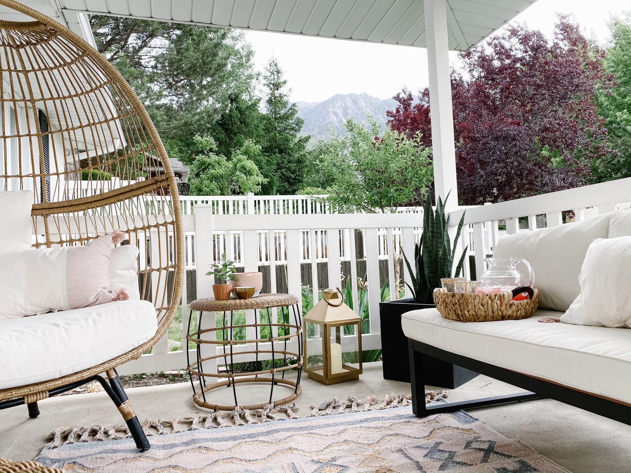 Front Porch Decor Summer Refresh SandyALaMode