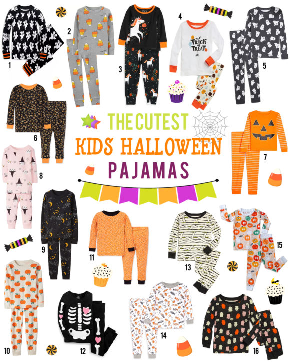 The Cutest Kids’ Halloween Pajamas