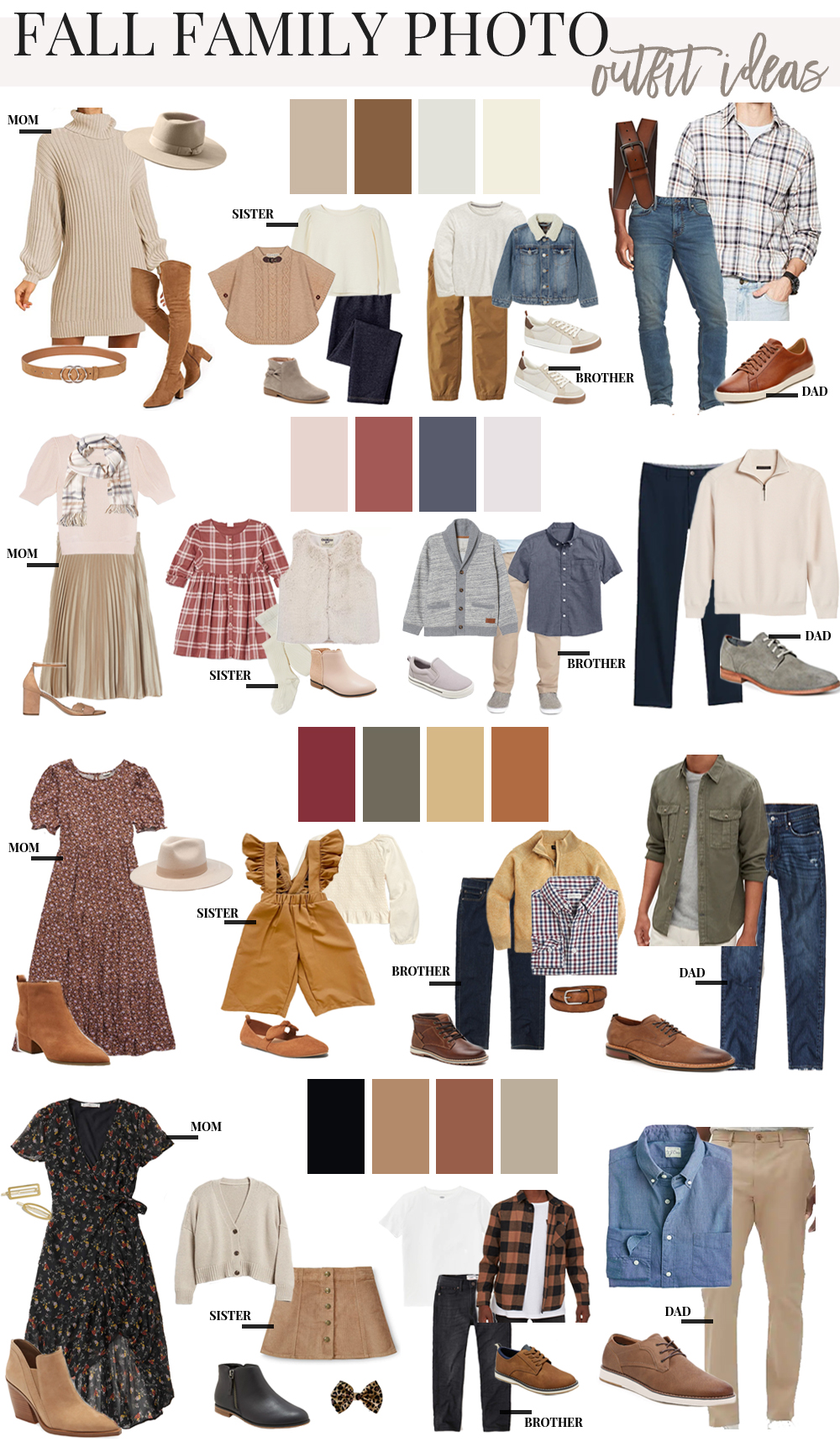 Fall Family Outfit Inspiration ...