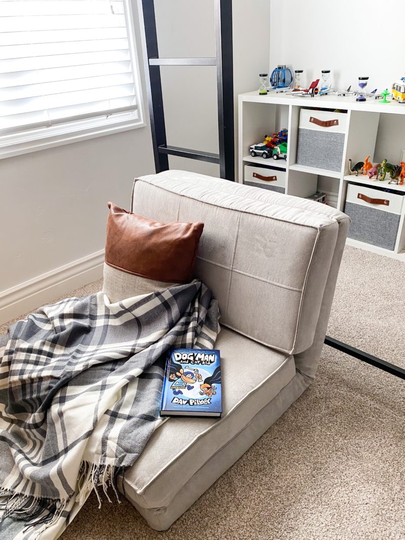 Boy's Bedroom Loft Bed Ideas | SandyALaMode